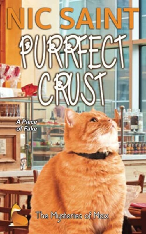 Book cover for "Purrfect Crust" by Nic Saint