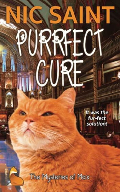 Book cover for "Purrfect Cure" by Nic Saint