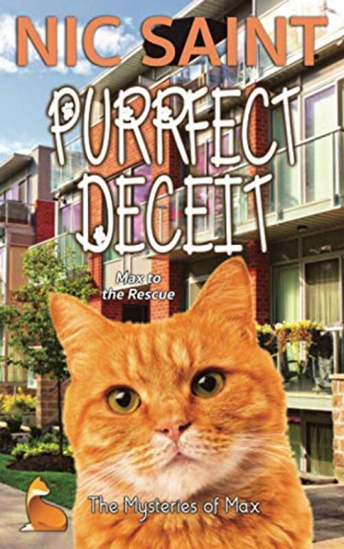 Book cover for "Purrfect Deceit" by Nic Saint