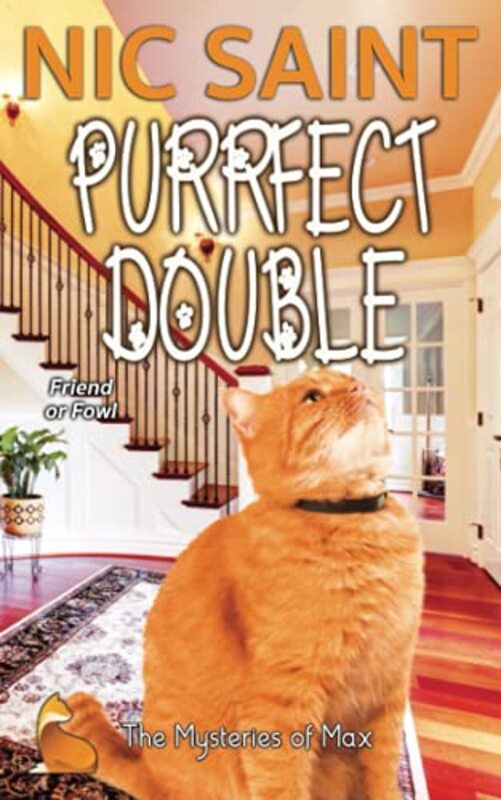 Book cover for "Purrfect Double" by Nic Saint