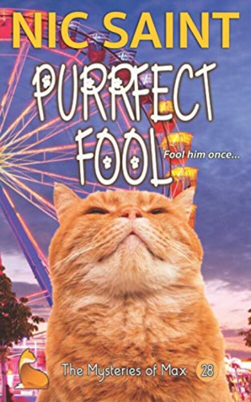 Book cover for "Purrfect Fool" by Nic Saint