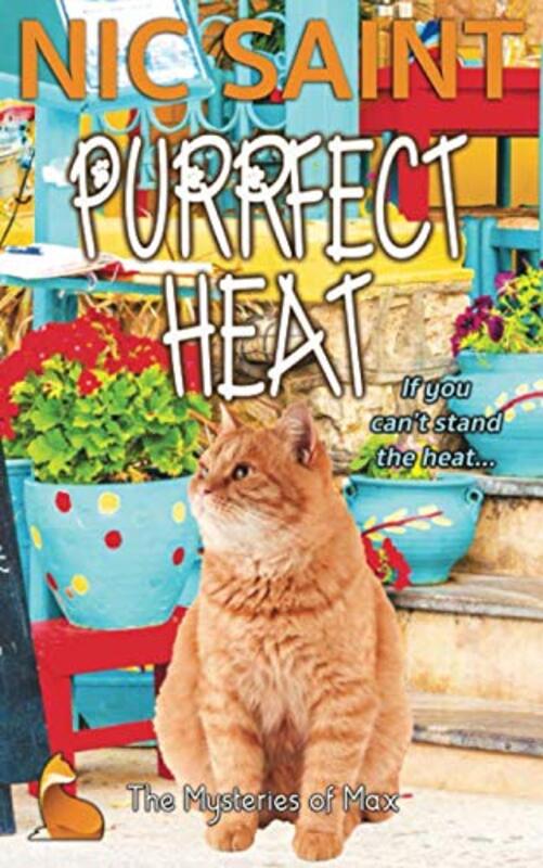 Book cover for "Purrfect Heat" by Nic Saint