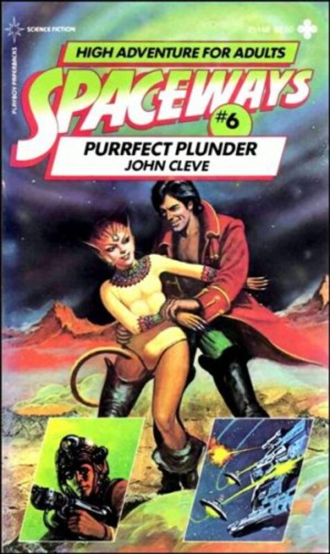 Book cover for "Purrfect Plunder" by Roland J Green