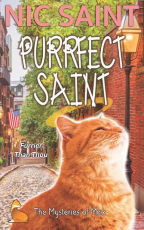 Book cover for "Purrfect Saint" by Nic Saint