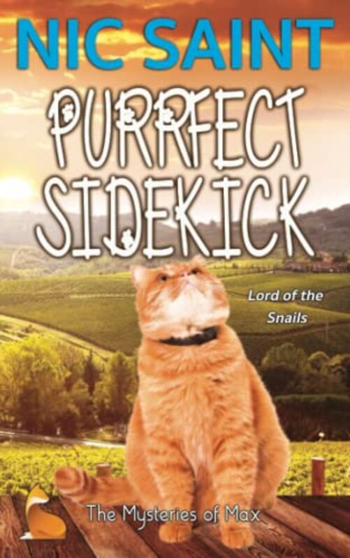 Book cover for "Purrfect Sidekick" by Nic Saint