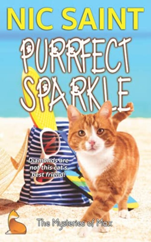 Book cover for "Purrfect Sparkle" by Nic Saint
