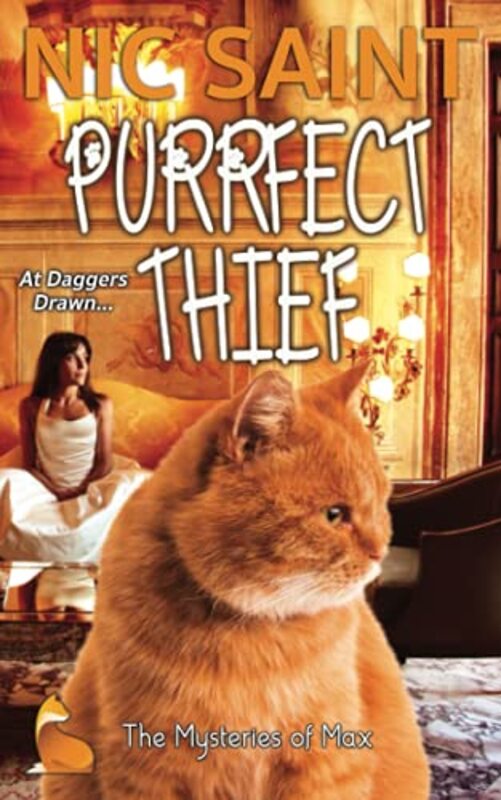 Book cover for "Purrfect Thief" by Nic Saint