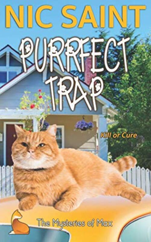 Book cover for "Purrfect Trap" by Nic Saint