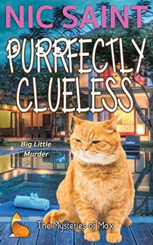 Book cover for "Purrfectly Clueless" by Nic Saint