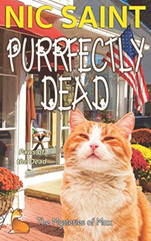 Book cover for "Purrfectly Dead" by Nic Saint