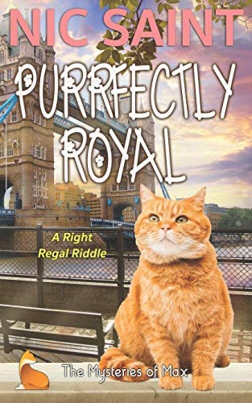 Book cover for "Purrfectly Royal" by Nic Saint