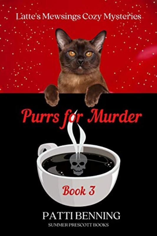 Book cover for "Purrs for Murder" by Patti Benning