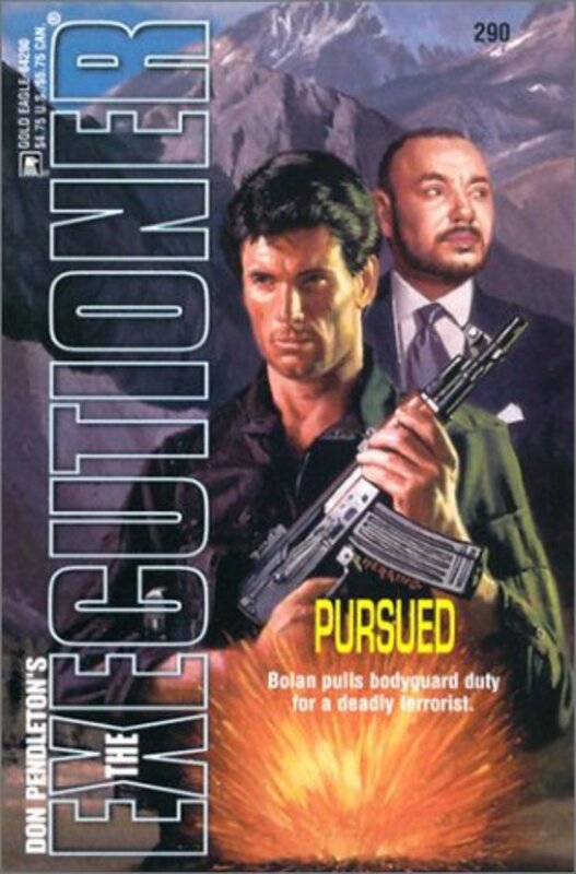 Book cover for "Pursued" by Don Pendleton