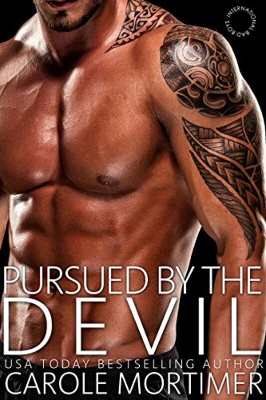 Book cover for "Pursued by the Devil" by Carole Mortimer
