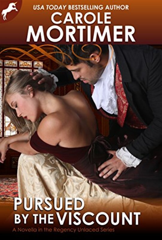 Book cover for "Pursued by the Viscount" by Carole Mortimer