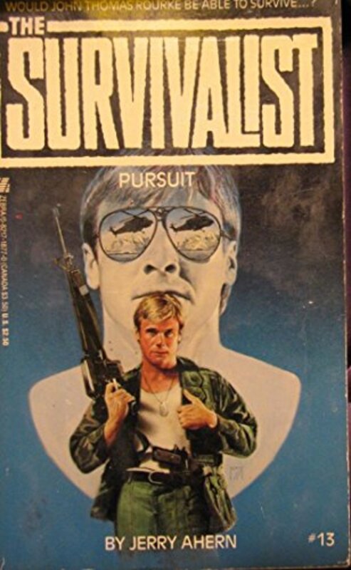 Book cover for "Pursuit" by Jerry Ahern