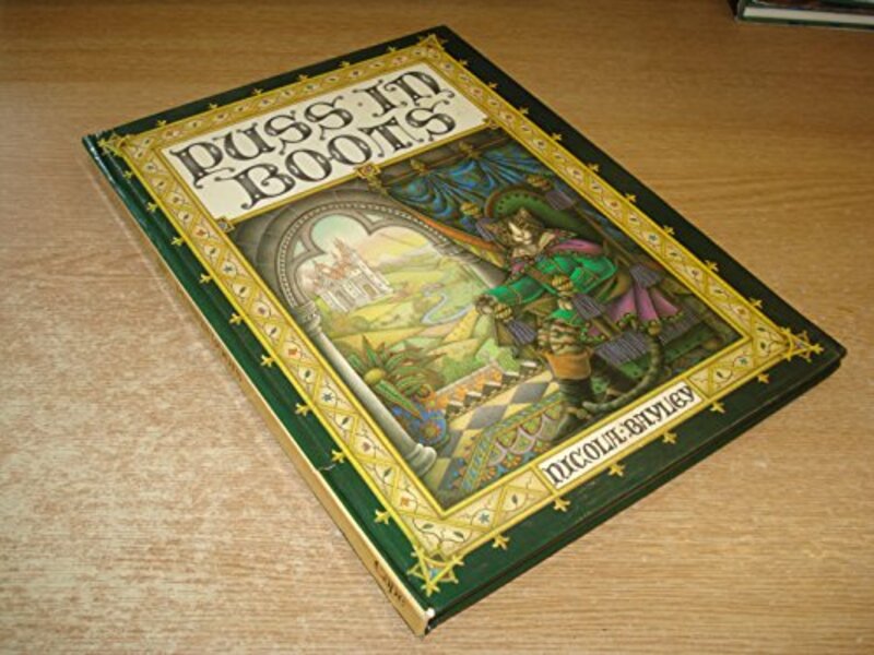 Book cover for "Puss in Boots" by Nicola Bayley