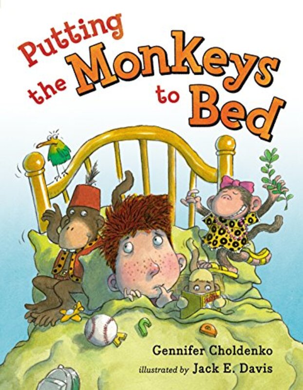Book cover for "Putting the Monkeys to Bed" by Gennifer Choldenko