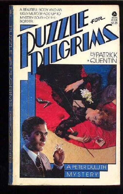 Book cover for "Puzzle for Pilgrims" by Patrick Quentin