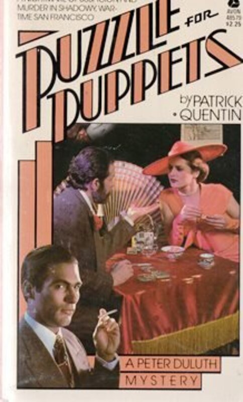Book cover for "Puzzle for Puppets" by Patrick Quentin