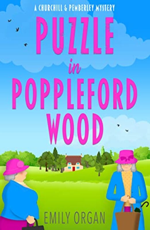 Book cover for "Puzzle in Poppleford Wood" by Emily Organ