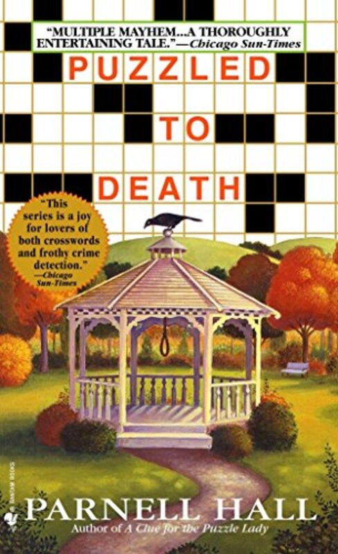 Book cover for "Puzzled to Death" by Parnell Hall