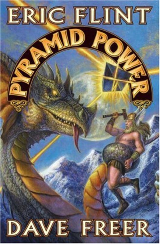Book cover for "Pyramid Power" by Eric Flint