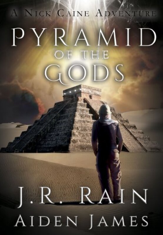 Book cover for "Pyramid of the gods" by J R Rain