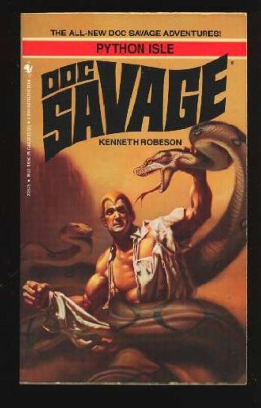 Book cover for "Python Isle" by Kenneth Robeson