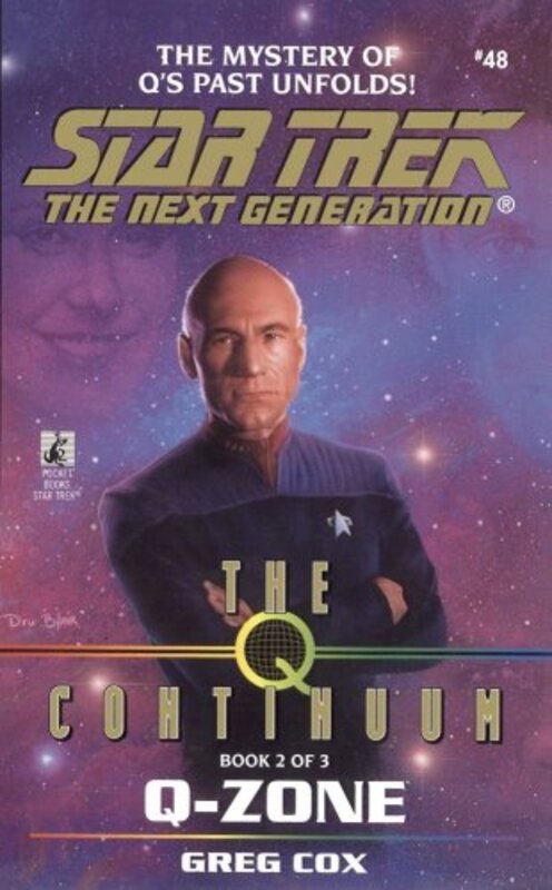 Book cover for "Q-Zone" by Greg Cox