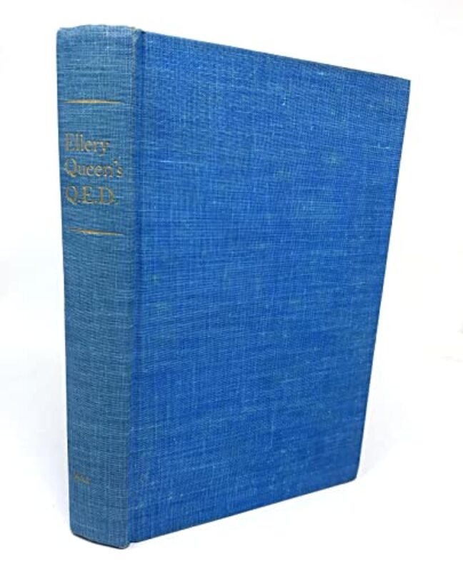 Book cover for "Q.E.D. Queen's Experiments in Detection" by Ellery Queen