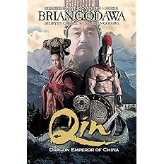 Book cover for "Qin: Dragon Emperor of China" by Brian Godawa