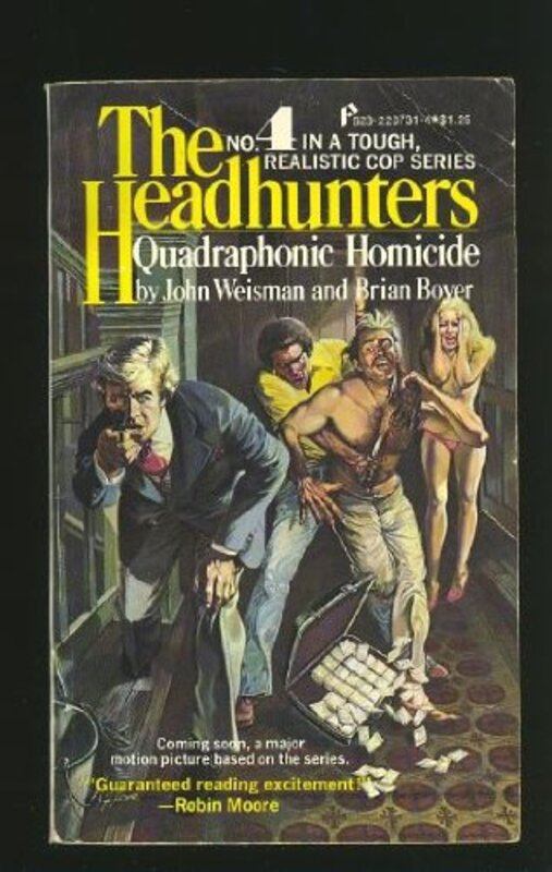 Book cover for "Quadraphone Homicide" by John Weisman