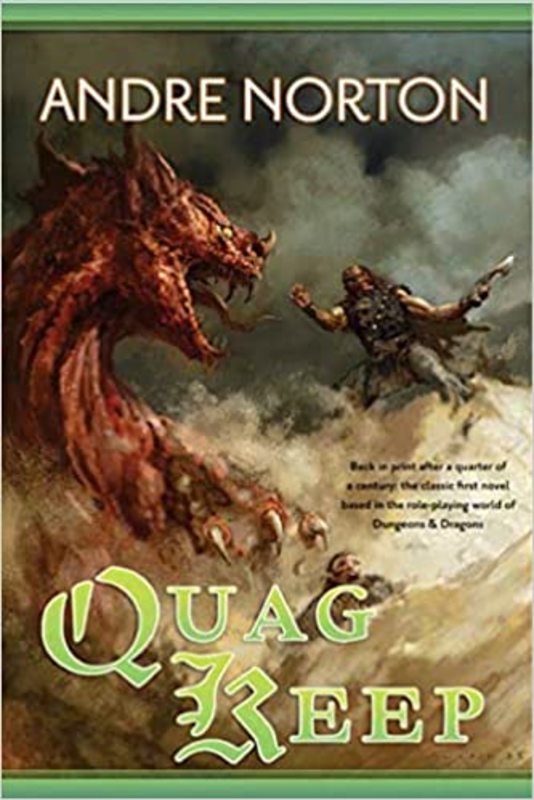 Book cover for "Quag Keep" by Andre Norton