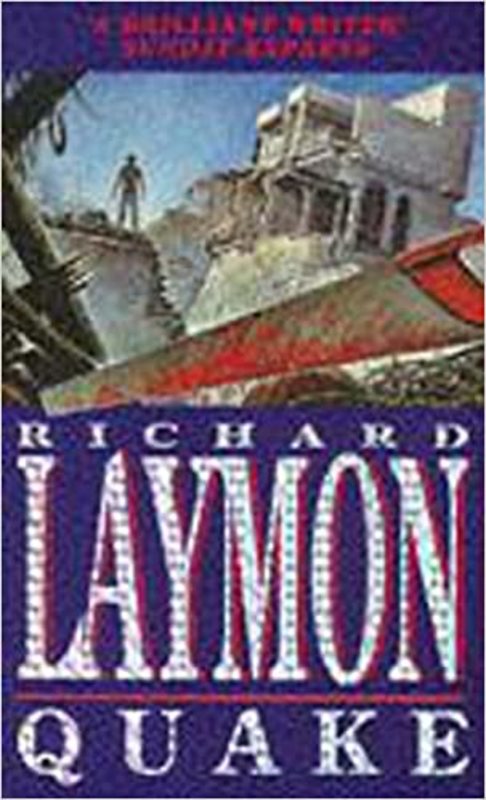 Book cover for "Quake" by Richard Laymon