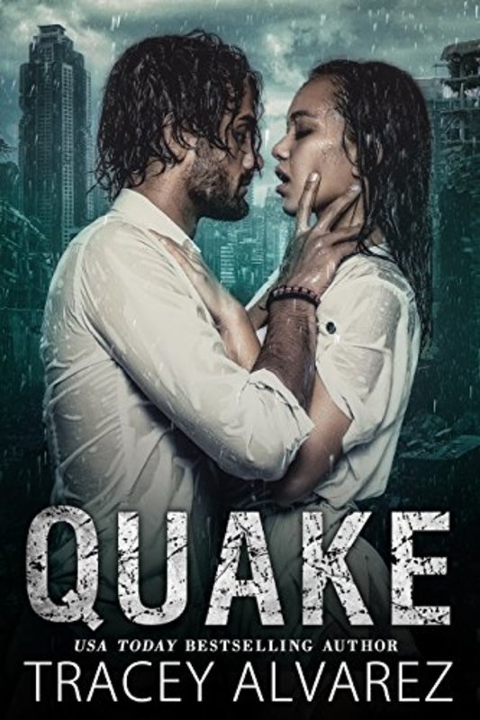Book cover for "Quake" by Tracey Alvarez