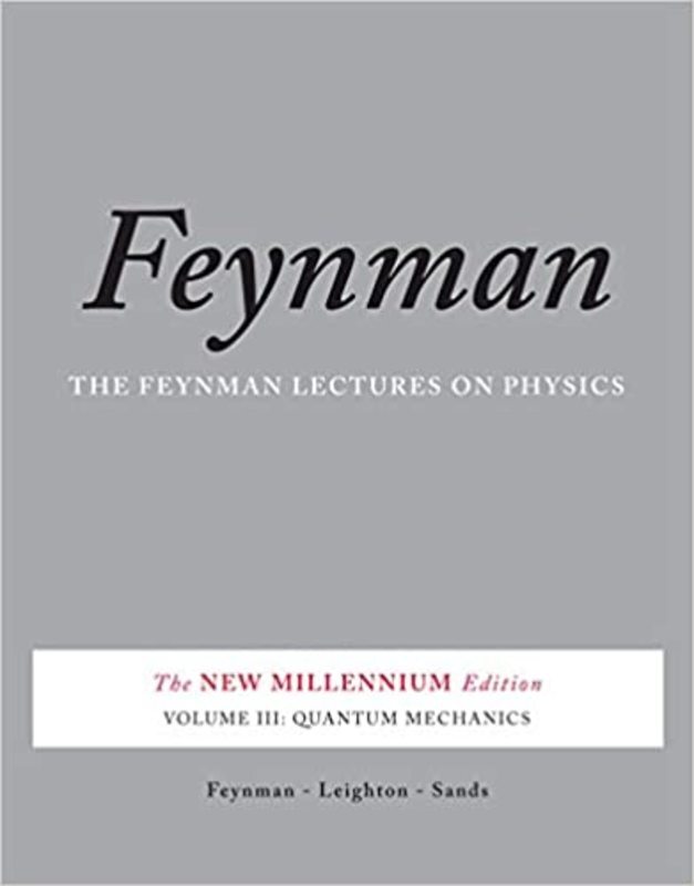 Book cover for "Quantum Mechanics" by Richard P. Feynman
