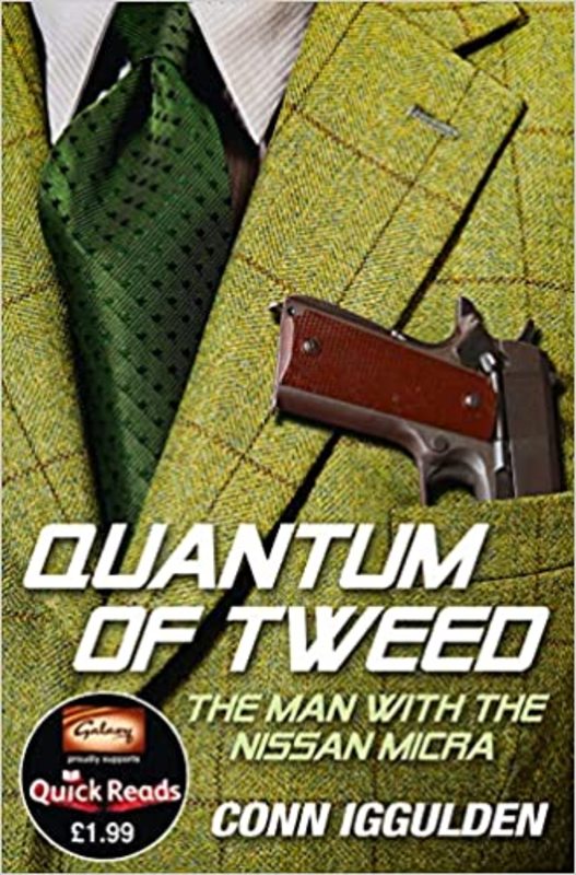 Book cover for "Quantum of Tweed" by Conn Iggulden