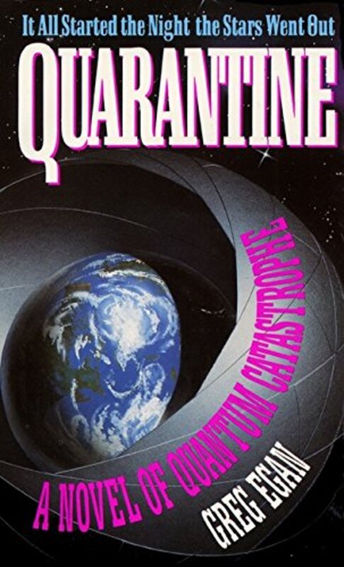 Book cover for "Quarantine" by Greg Egan