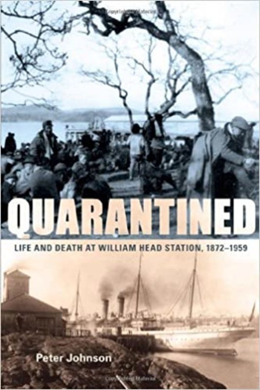 Book cover for "Quarantined" by Peter Johnson