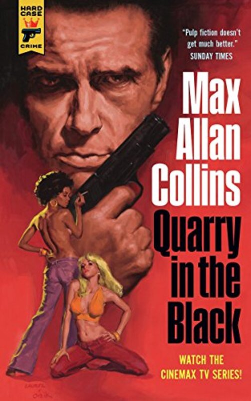 Book cover for "Quarry in the Black" by Max Allan Collins
