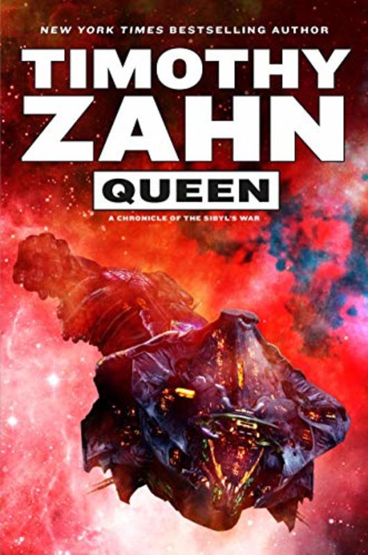 Book cover for "Queen" by Timothy Zahn