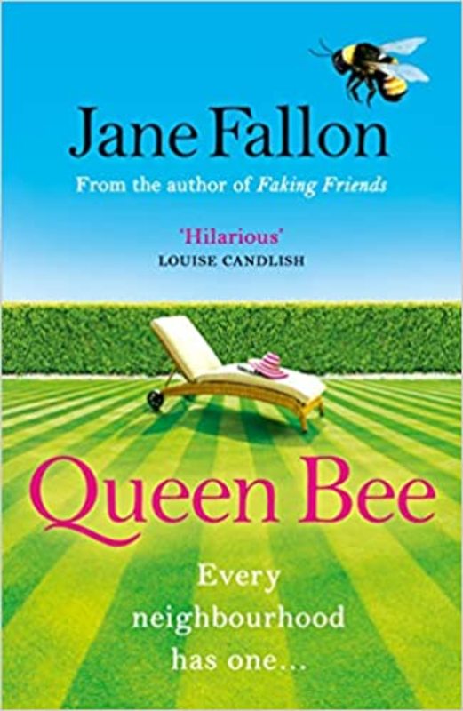 Book cover for "Queen Bee" by Jane Fallon