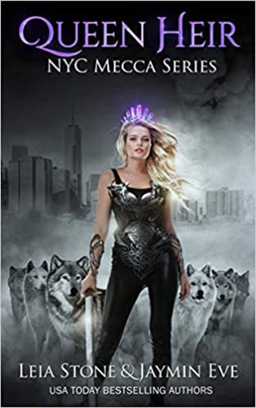 Book cover for "Queen Heir" by Leia Stone