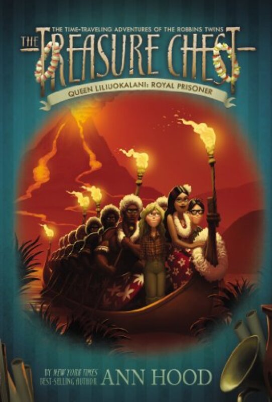 Book cover for "Queen Liliuokalani: Royal Prisoner" by Ann Hood