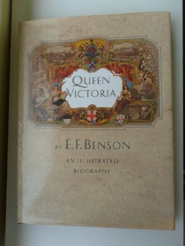 Book cover for "Queen Victoria" by EF Benson