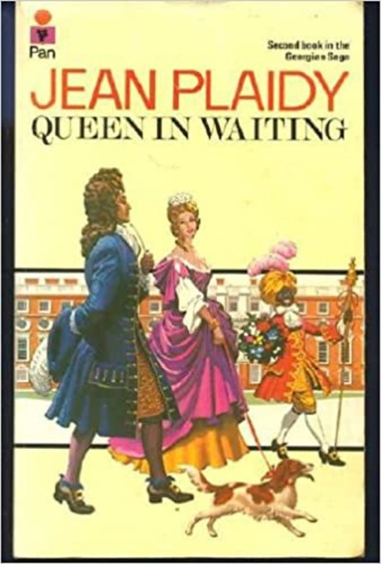 Book cover for "Queen in Waiting" by Jean Plaidy