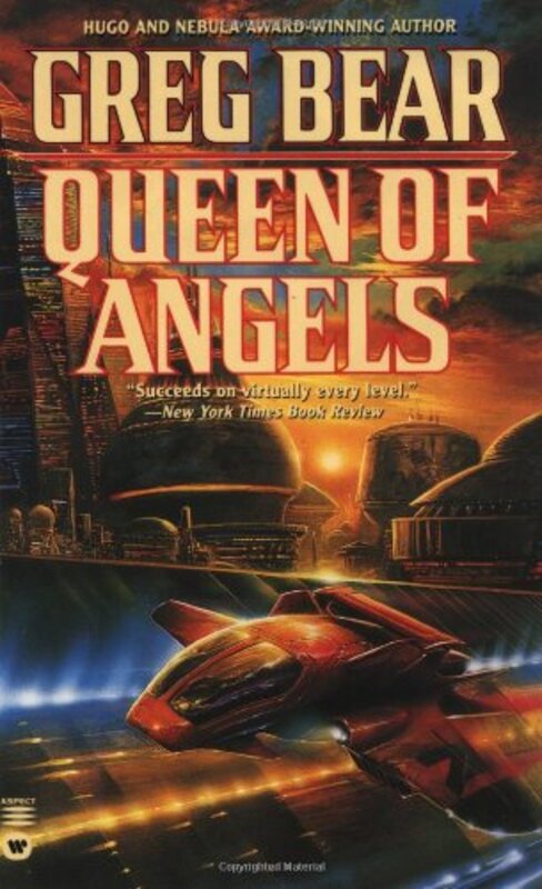 Book cover for "Queen of Angels" by Greg Bear