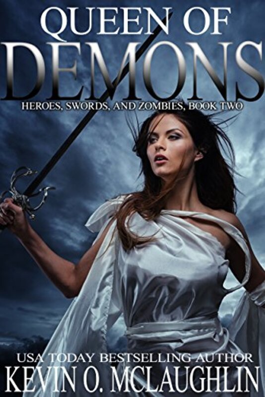 Book cover for "Queen of Demons" by Kevin McLaughlin
