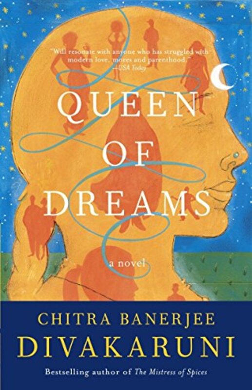 Book cover for "Queen of Dreams" by Chitra Banerjee Divakaruni